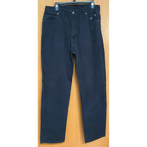 Harley Davidson Relaxed Fit Black Denim Jeans Men's Size 34x34 USA